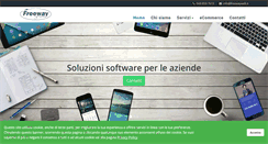 Desktop Screenshot of freewayweb.it