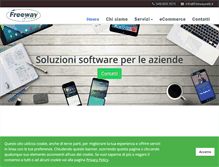 Tablet Screenshot of freewayweb.it